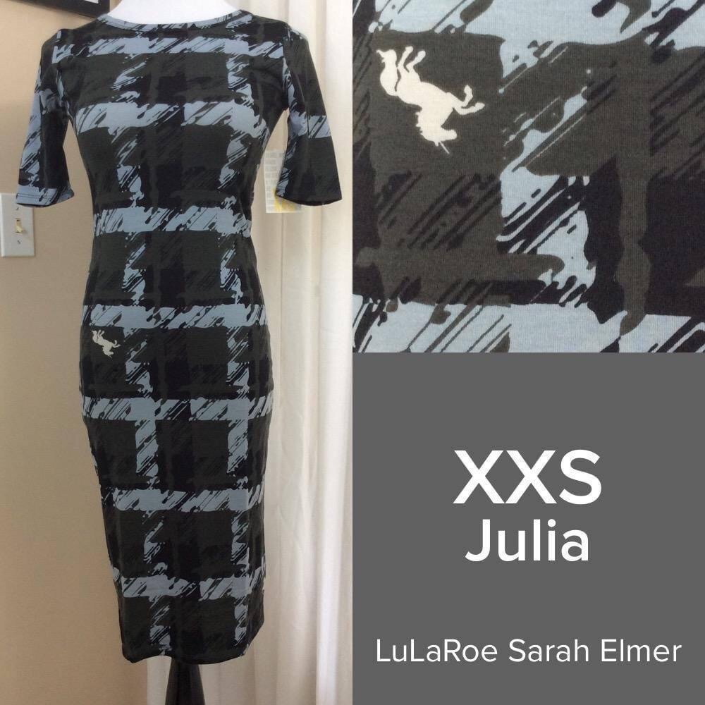 2/$20 LuLaRoe XXS Julia dress NWT
